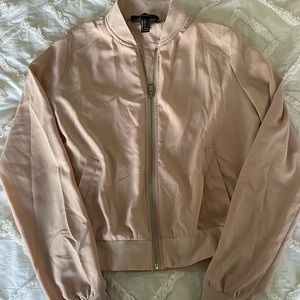 Light Baby Pink Zip-up Jacket